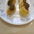 ウンソ９２６'s cooksnap of when they made 絶対膨らむ！失敗しないシュークリーム生地.
