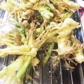 てんてん1号's cooksnap of when they made 芹(せり)の根の天ぷら.