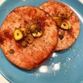 ざくらママ's cooksnap of when they made 焼くだけ 超絶厚切りハムステーキ☆極厚.