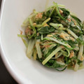 のりぴんこ's cooksnap of when they made 水菜とツナとタマゴの和風炒め.