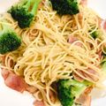 クックK0EAD7☆'s cooksnap of when they made 簡単♪ブロッコリーとベーコンのパスタ.