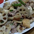 や～たん食堂's cooksnap of when they made 厚揚げと豚こまの煮物(^ω^).