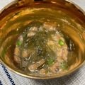 食い意地がすごい's cooksnap of when they made ヘルシー！めかぶ納豆＆アスパラ.