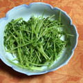 chi−ちゃん's cooksnap of when they made 豆苗だけ☆白だしとマヨネーズで.