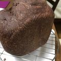 ひなこまめ's cooksnap of when they made 甘くないココア食パン.