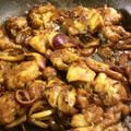 クックSJHEWO☆'s cooksnap of when they made 鶏と新玉のカレー照り焼き♪.