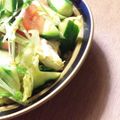 mikkusan's cooksnap of when they made ★豆腐とたたききゅうりのサラダ★.