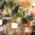 水玉かえる's cooksnap of when they made 具沢山！白菜と豆腐の鶏ひき肉入りスープ.