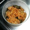 えみムーミン's cooksnap of when they made ピリッ！レタスチャーハン.