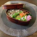 ゆみクローバー's cooksnap of when they made ［簡単ごぼう挽肉 ガーリックピラフ風］.