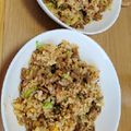＊NAOKANA＊'s cooksnap of when they made 簡単☆かつお節と挽き肉のチャーハン☆.