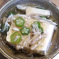 くま8421's cooksnap of when they made きのこのあんかけ豆腐.