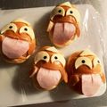 SmileMommy's cooksnap of when they made ハロウィン★おばけサンドイッチ.