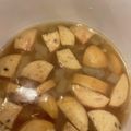 蒼井林檎's cooksnap of when they made ガーリックスープ♪.