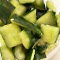ちゃろみん's cooksnap of when they made キュウリと昆布茶の簡単浅漬け。.