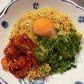 クックZ8J4H4☆'s cooksnap of when they made サッポロ一番 豚キムチ大皿あえめん.