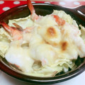 みっくママ's cooksnap of when they made 簡単美味すぎ♡エビマヨチーズ焼き♡.