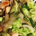 みゃみゃごと's cooksnap of when they made 焼肉のタレで鶏胸肉とキャベツの炒め物.