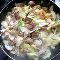 クックXRFI4T☆'s cooksnap of when they made シロさんのあさりキャベツベーコンの蒸し煮.