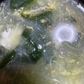 no1642's cooksnap of when they made 簡単！法蓮草玉子の春雨スープ.