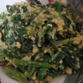 AiYuKE's cooksnap of when they made 忙しい朝に！簡単☆ほうれん草の卵とじ.