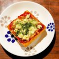 三毛猫調理愛好家☆★'s cooksnap of when they made レンジで厚揚げピザマルゲリータ風.