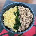 クックPCKCO5☆'s cooksnap of when they made ご飯がススム☆三色そぼろ丼　.