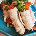 ふとしーゆっきー's cooksnap of when they made お父さんのカイワレ豚巻き.