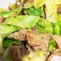 67luna's cooksnap of when they made 春キャベツと豚肉のにんにく炒め.
