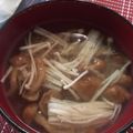 ﾌﾞﾚﾝﾀﾞ's cooksnap of when they made 簡単・なめこの味噌汁・優しい味.