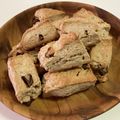 papikun's cooksnap of when they made ワンボウルで簡単♪チョコチップスコーン♪.