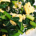 ＊kananon＊'s cooksnap of when they made 小松菜としらすと卵の炒め物.