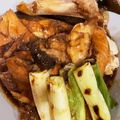 がもなー's cooksnap of when they made カンパチカマの煮付け・焼きネギ添え.