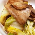 まぁこ＊'s cooksnap of when they made ポンの豚バラ白菜の豆板醤炒め.
