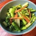 ちさ＠元駐在員's cooksnap of when they made お弁当に✿小松菜とメンマの和え物.