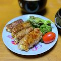 ママと娘's cooksnap of when they made 豚ロースで簡単キャベチーズ巻き♡.