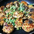 マロン1129's cooksnap of when they made 豚ひき肉とれんこんのつくね.