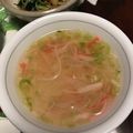 Nana983's cooksnap of when they made かにかまだけど…中華風♪かに玉春雨スープ.