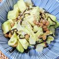 とみー＆ぱんちゃん's cooksnap of when they made 白菜消費のアボカド納豆塩昆布和え.
