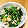 メルティローズ's cooksnap of when they made 青梗菜と挽肉のオイスターソース炒め.