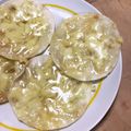 aas＠31's cooksnap of when they made 餃子ピザ♡ハニーチーズ.
