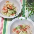 かおりかざり's cooksnap of when they made 簡単！アボカドとトマトの胡麻マヨサラダ.