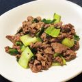 こざい's cooksnap of when they made 牛肩ロースと青梗菜の和風炒め.