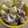 ポメちょん's cooksnap of when they made 豚こま・大根の煮物♪ごまたっぷり入れて！.