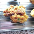 chi−ちゃん's cooksnap of when they made とうもろこしと枝豆のかき揚げ.