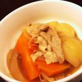 marimekkot's cooksnap of when they made 簡単味染み☆肉じゃが～我が家の黄金比～.