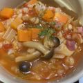 ベルちゃんパンケーキ's cooksnap of when they made もち麦 ミネストローネ ダイエット.