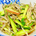 my_pace's cooksnap of when they made みょうがときゅうりとじゃこのサラダ.