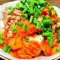 my_pace's cooksnap of when they made 暑い日に！キムチツナ冷ややっこ.