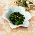 なつき☆ミ's cooksnap of when they made 簡単やみつき☆ほうれん草のピーナッツ和え.